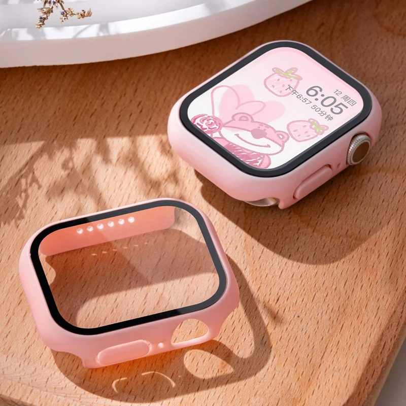 Tempered Glass+cover For Apple - Watch Face Protector recensie en prijs